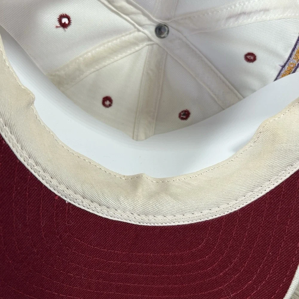 VTG Oklahoma Sooners Orange Bowl Strapback Hat Championship White Cap USA